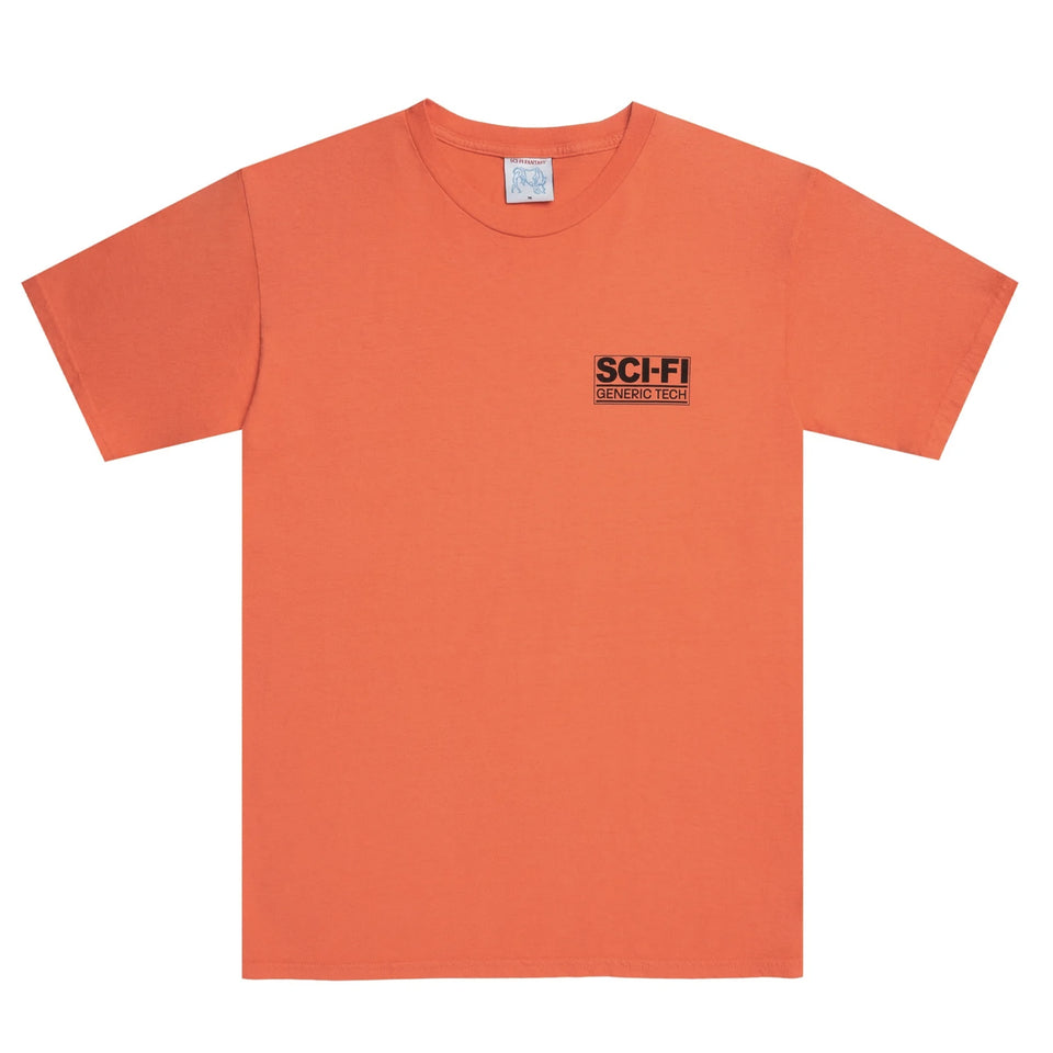 Sci-Fi Fantasy - Generic Tech Shirt - Bright Salmon