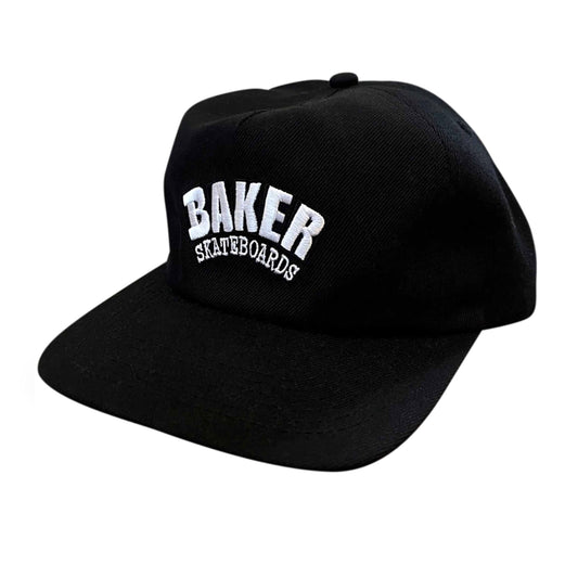 Baker - Brand Arch Logo Snapback - Black