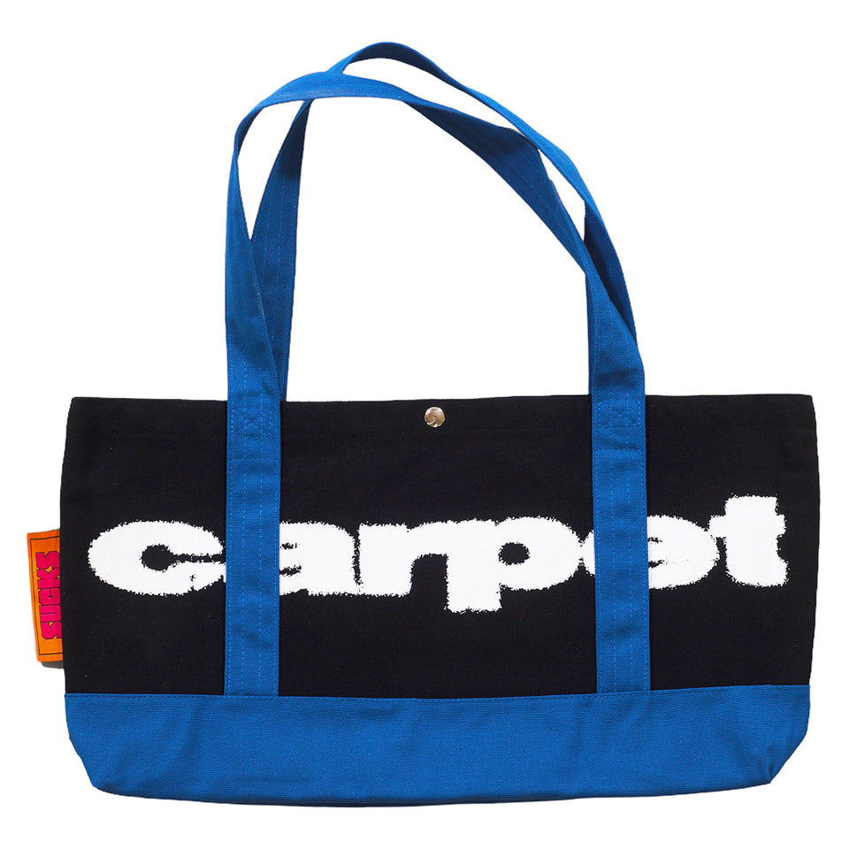 Carpet - Tote Bag - Black/Blue