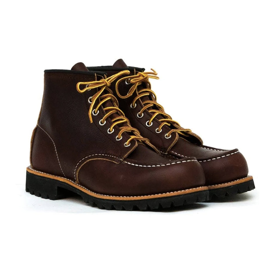 Red Wing - Men's Moc Toe Roughneck - Brown