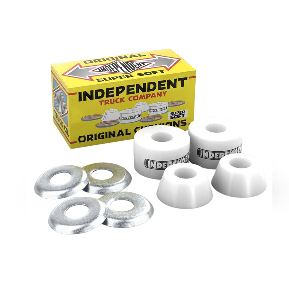 Indy - Original Super Soft Bushings Stage 4 - White 88A