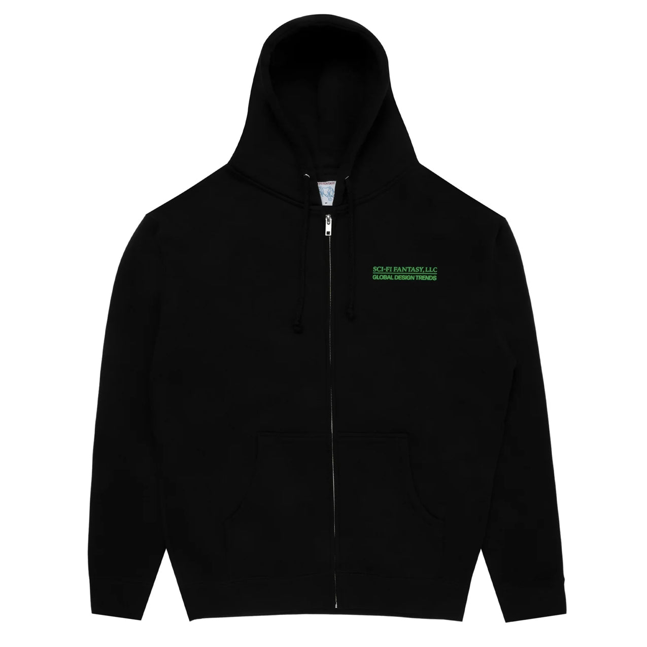 Sci-Fi Fantasy - Design Trends Zip Up Hoodie - Black