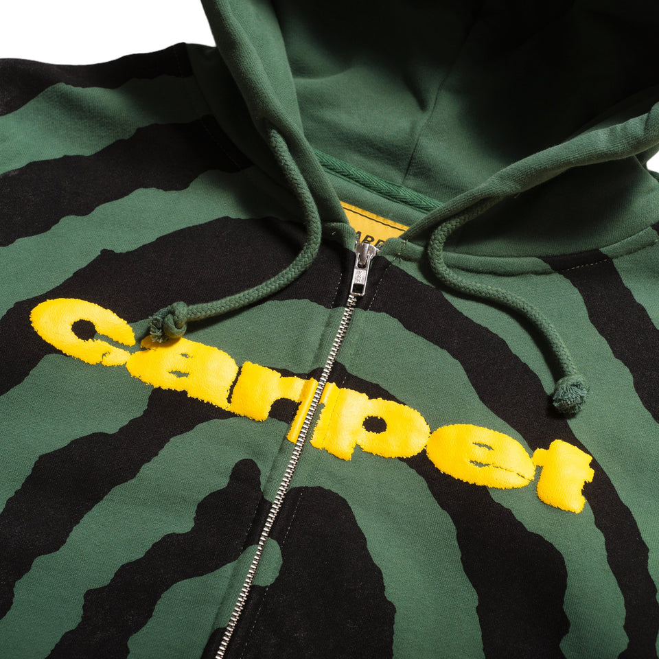 Carpet - Spiral Zip Up - Green