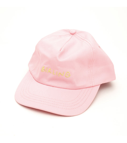 First T - Unstructured Five Panel Cap - Pink Lemonade