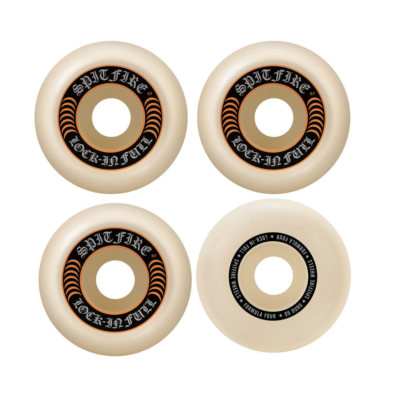 Spitfire - Lock Ins Full 99 Duro - 54mm & 55mm