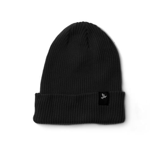 Beart Loose Knit Beanie - Black