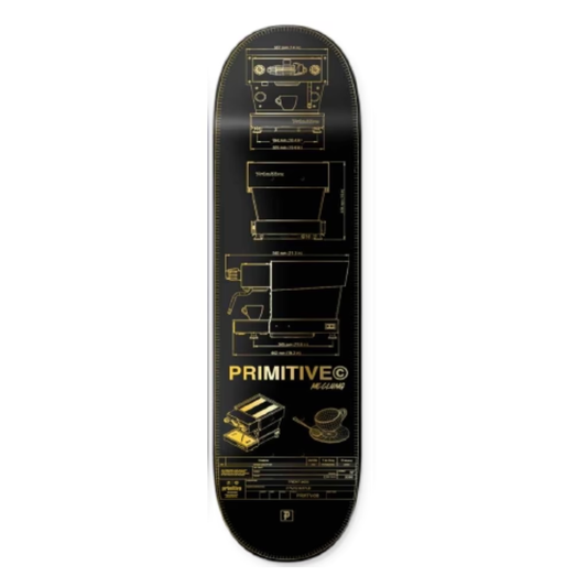 Primitive - Trent Mcclung Double Shot Black Deck -  8.125