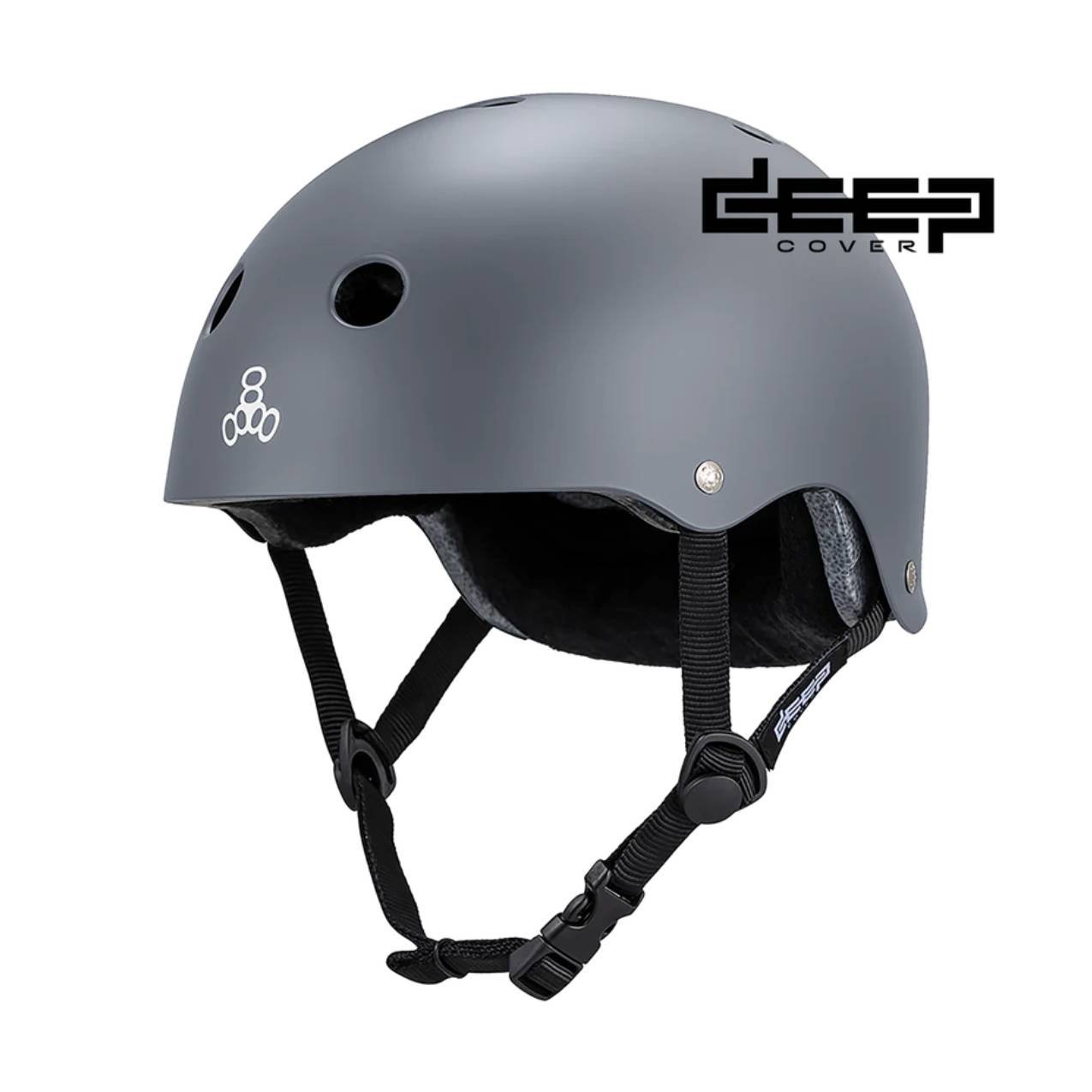 Triple 8 - Deep Cover - Grey Matte