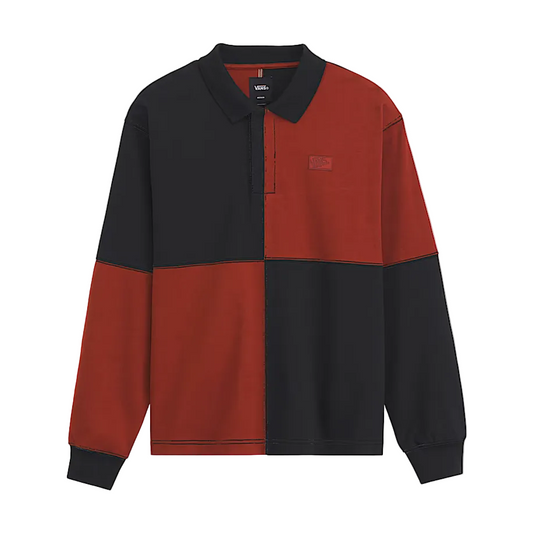 Vans - Check Rugby - Poppy Ember