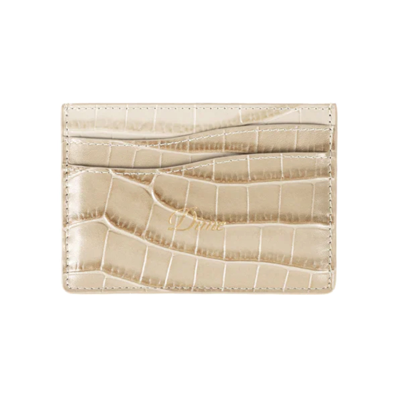 Dime - Croc Cardholder - Tan