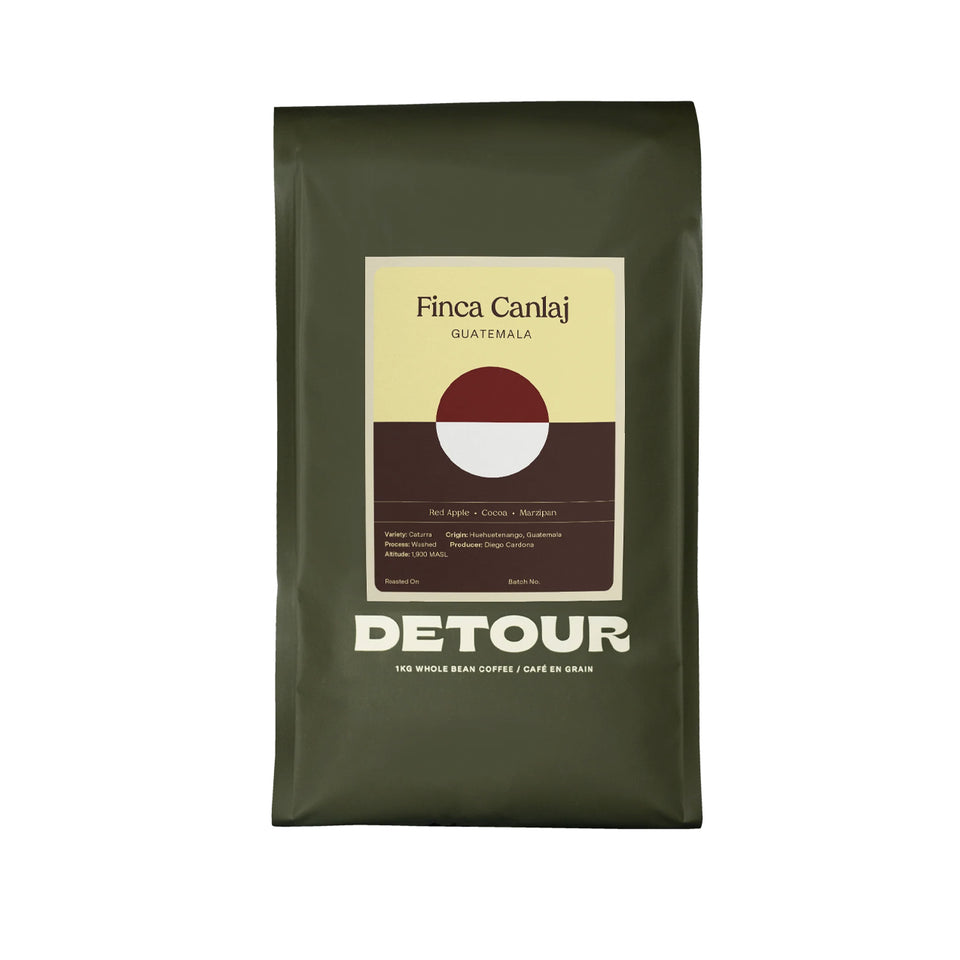 Detour Coffee - Finca Canlaj Guatemala Whole Beans - 300g