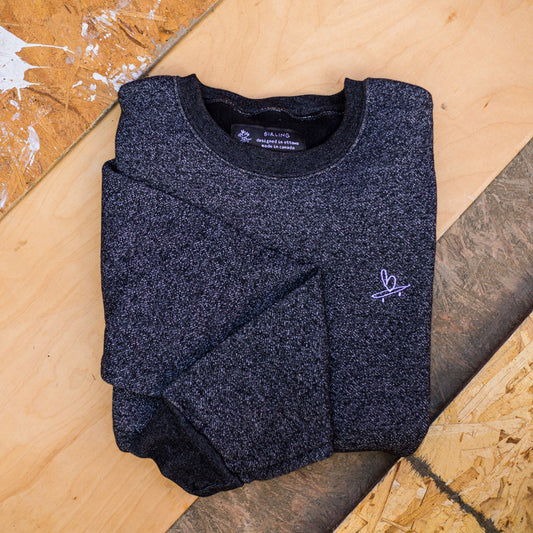 Beart Crewneck - Bamboo - Charcoal