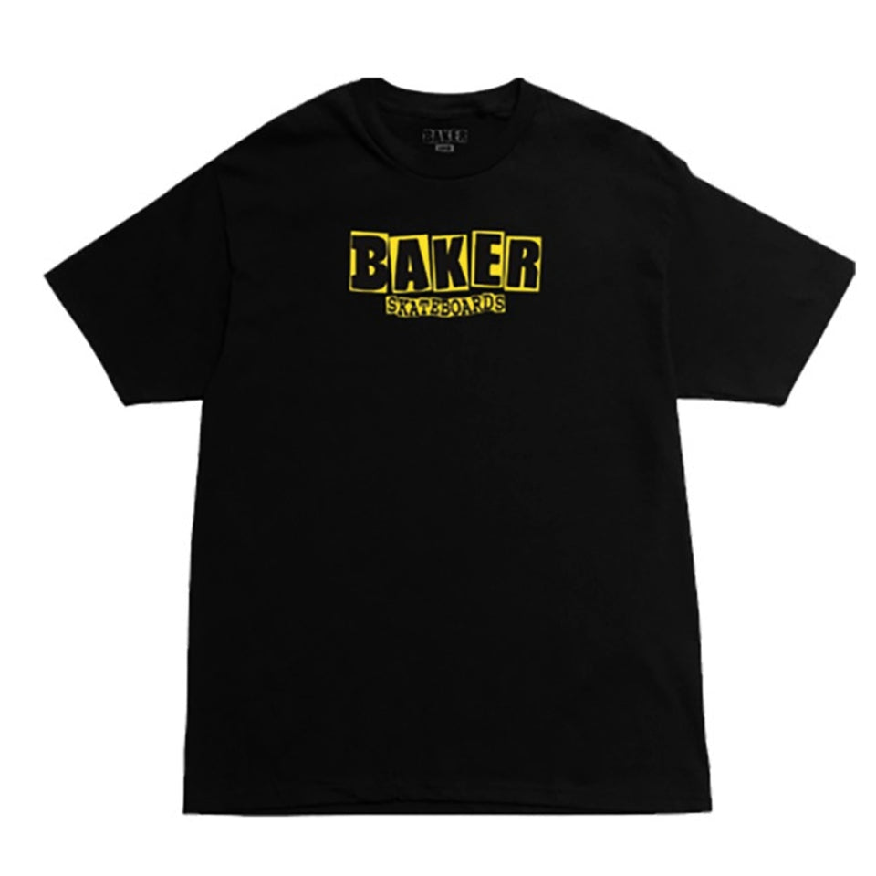 Baker - Brand Logo Tee - Black/Yellow