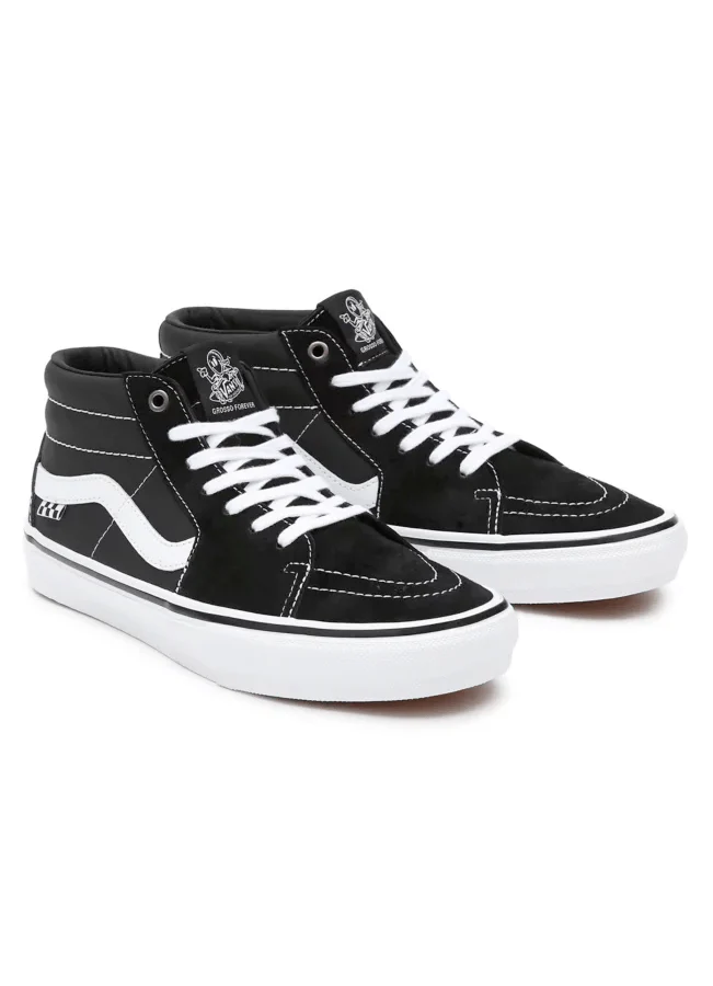 Vans - Skate Grosso Mid - Black/White/Emo Leather