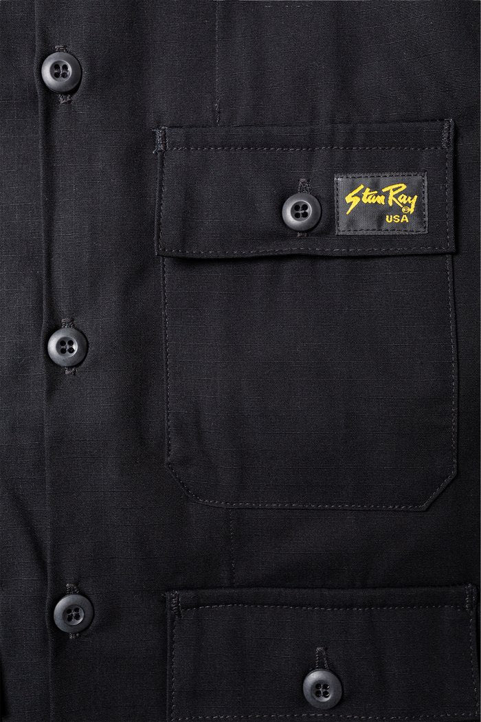 Stan Ray - 4 Pocket Fatigue Jacket - Black - #1988 J