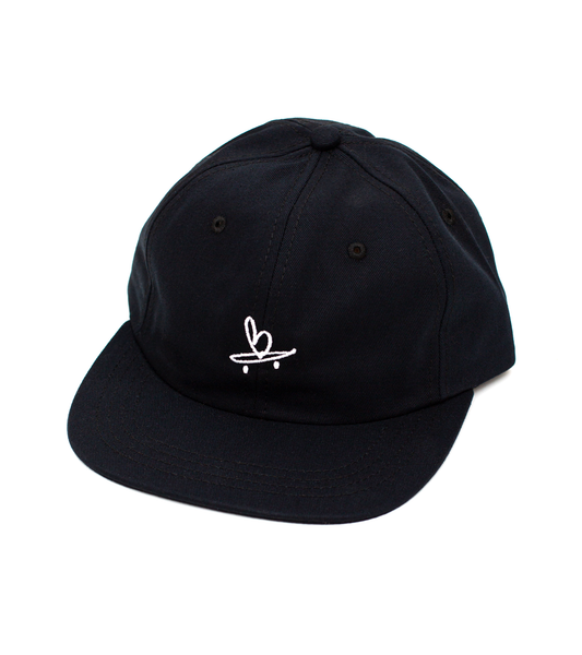 Beart - SMALL Six Panel Cap - Black