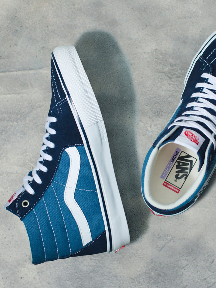 Vans - Skate Sk8 Hi - Navy/White