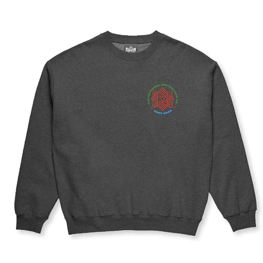 The National Skateboard Co X Grey Area - Crewneck - Dark Grey