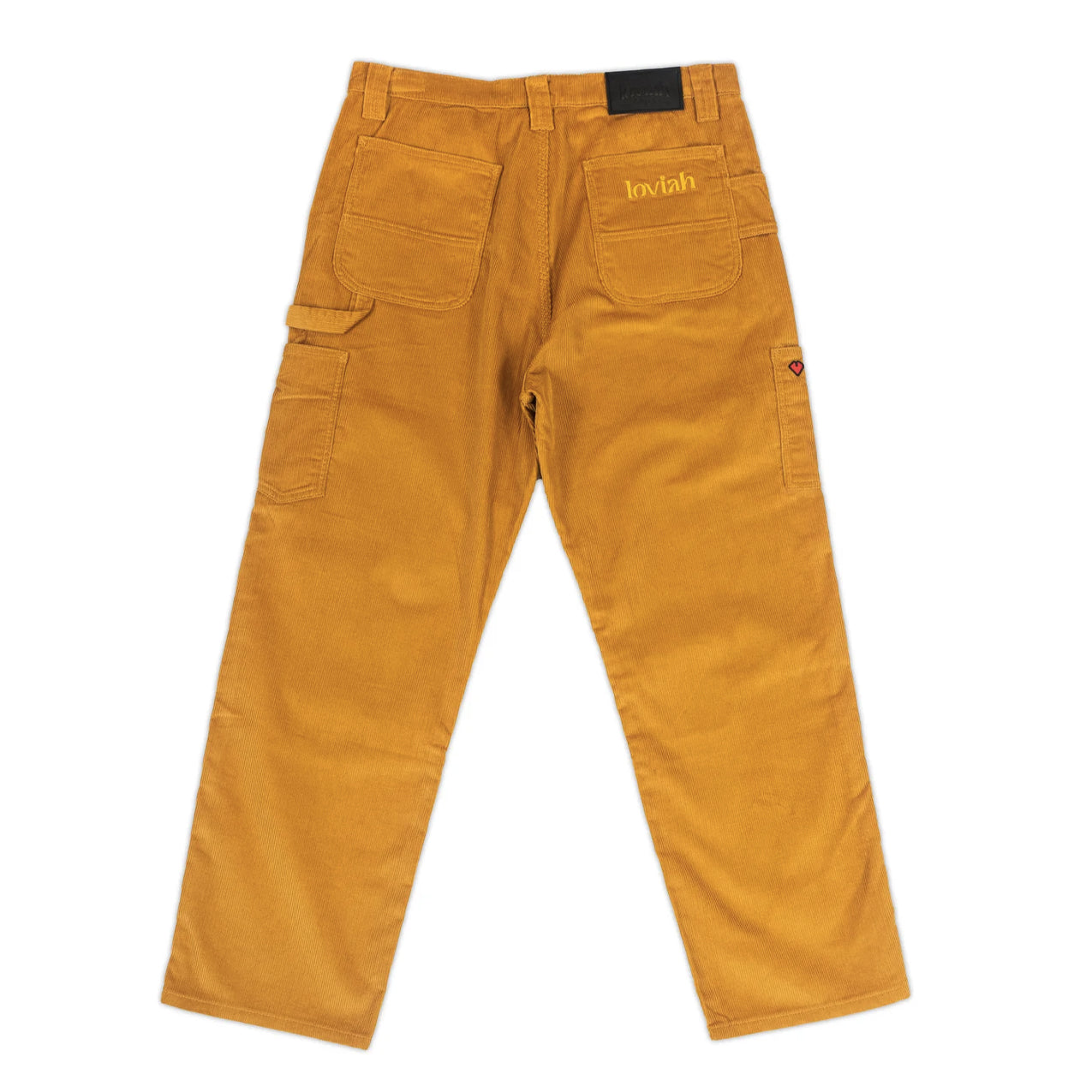 Loviah - Carpenter Corduroy Pants - Gold