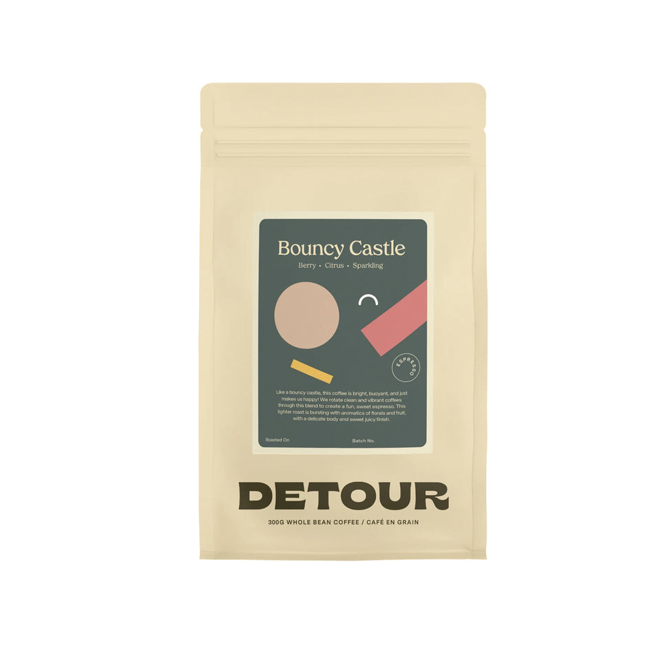 Detour Coffee - Bouncy Castle Espresso Whole Beans - 300g