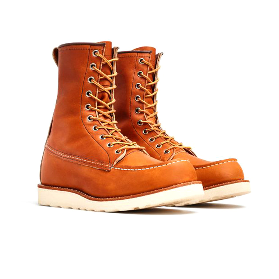 Red Wing - Men's 8-Inch Moc Toe - Oro Legacy Leather