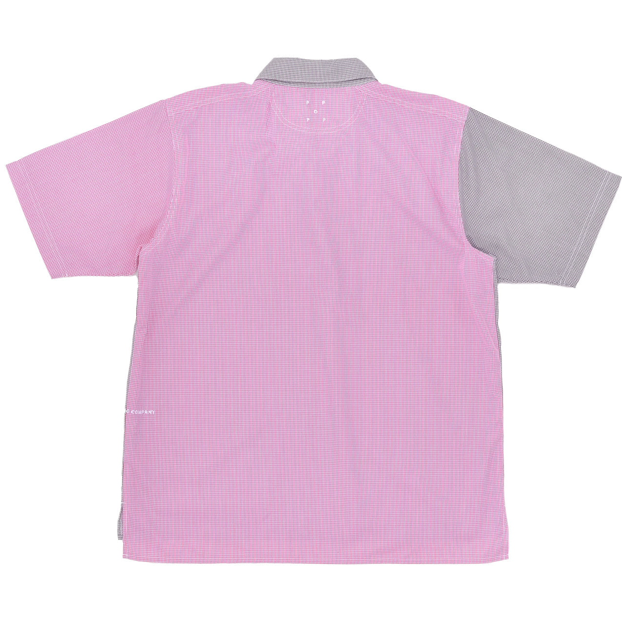 Pop Trading Company - Italo Shirt - Raspberry/Gingham