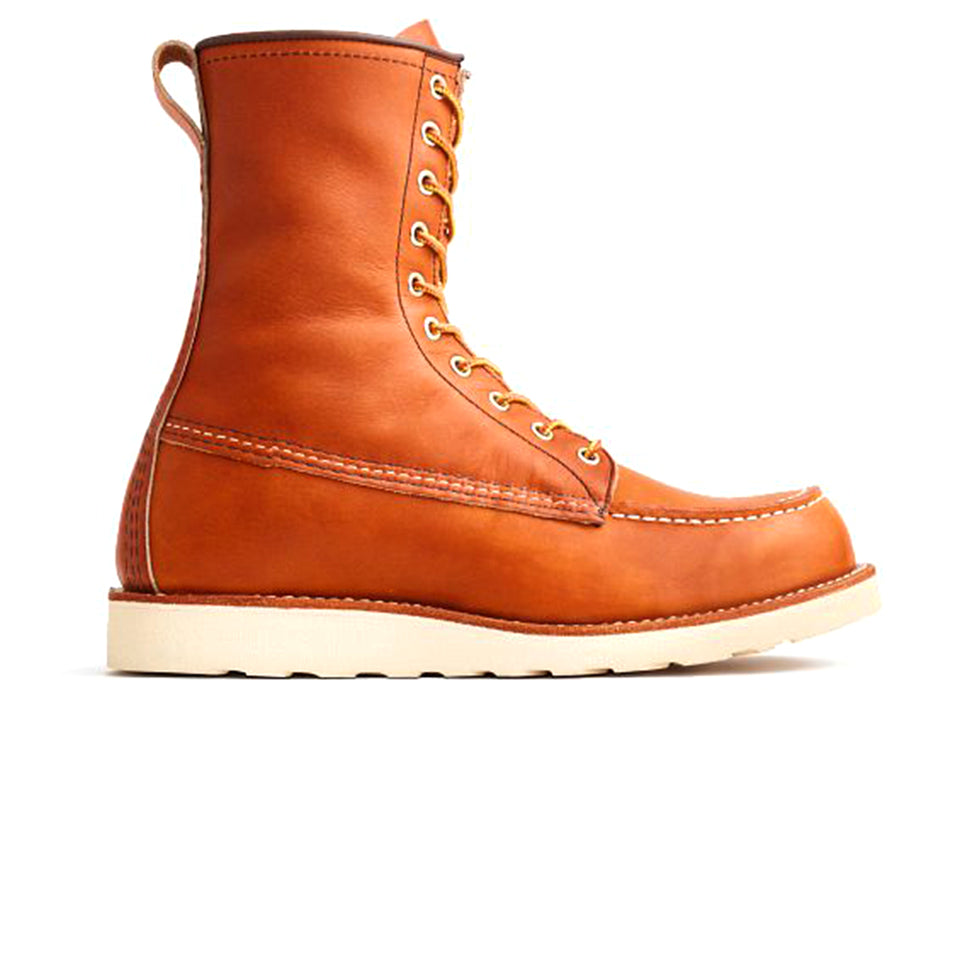 Red Wing - Men's 8-Inch Moc Toe - Oro Legacy Leather
