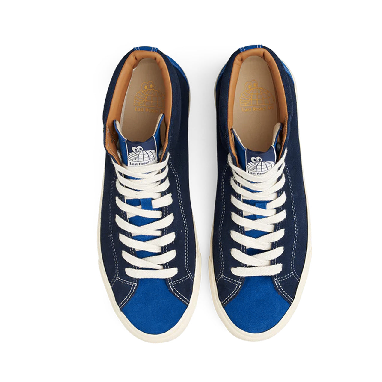 Last Resort AB - VM003 Hi Suede - Duo Blue/White