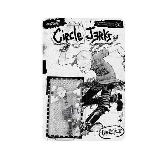 Super7 - Circle Jerks ReAction Figure - Skank Man (Grayscale)