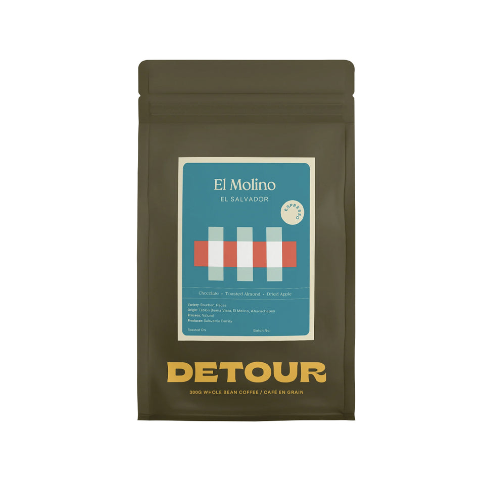 Detour Coffee - El Molino Espresso Whole Beans - 300g