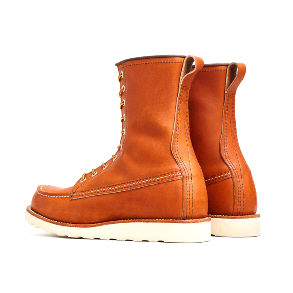 Red Wing - Men's 8-Inch Moc Toe - Oro Legacy Leather