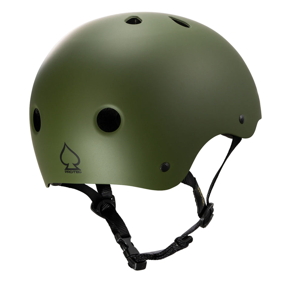 Pro Tec - Certified Helmet - Matte Olive