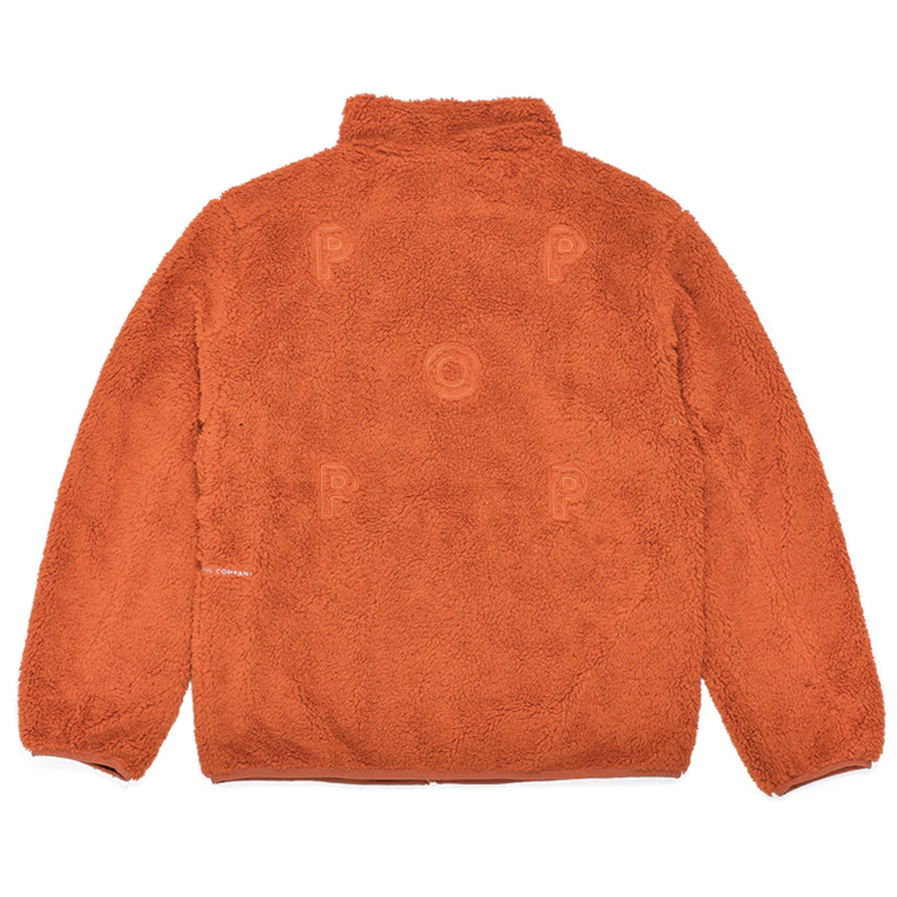 Pop Trading Company - Plada Fleece Jacket Reversible - Cinnamon Stick