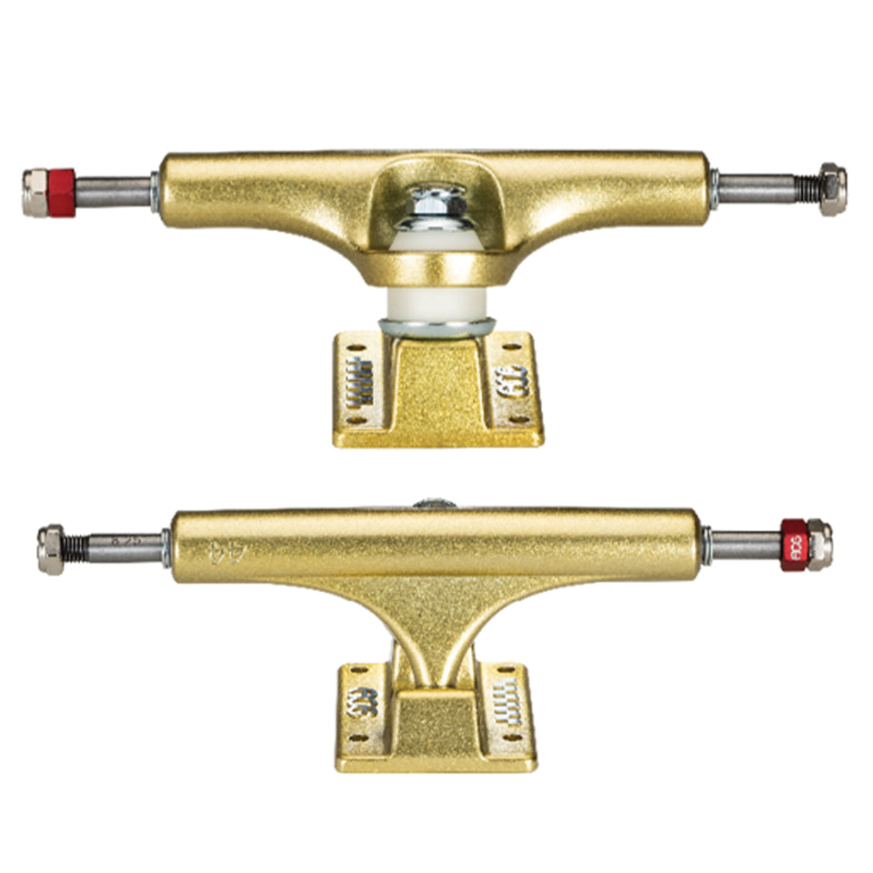 Ace Trucks MFG - AF1 Polished Trucks - Gold - 44, 55 & 66