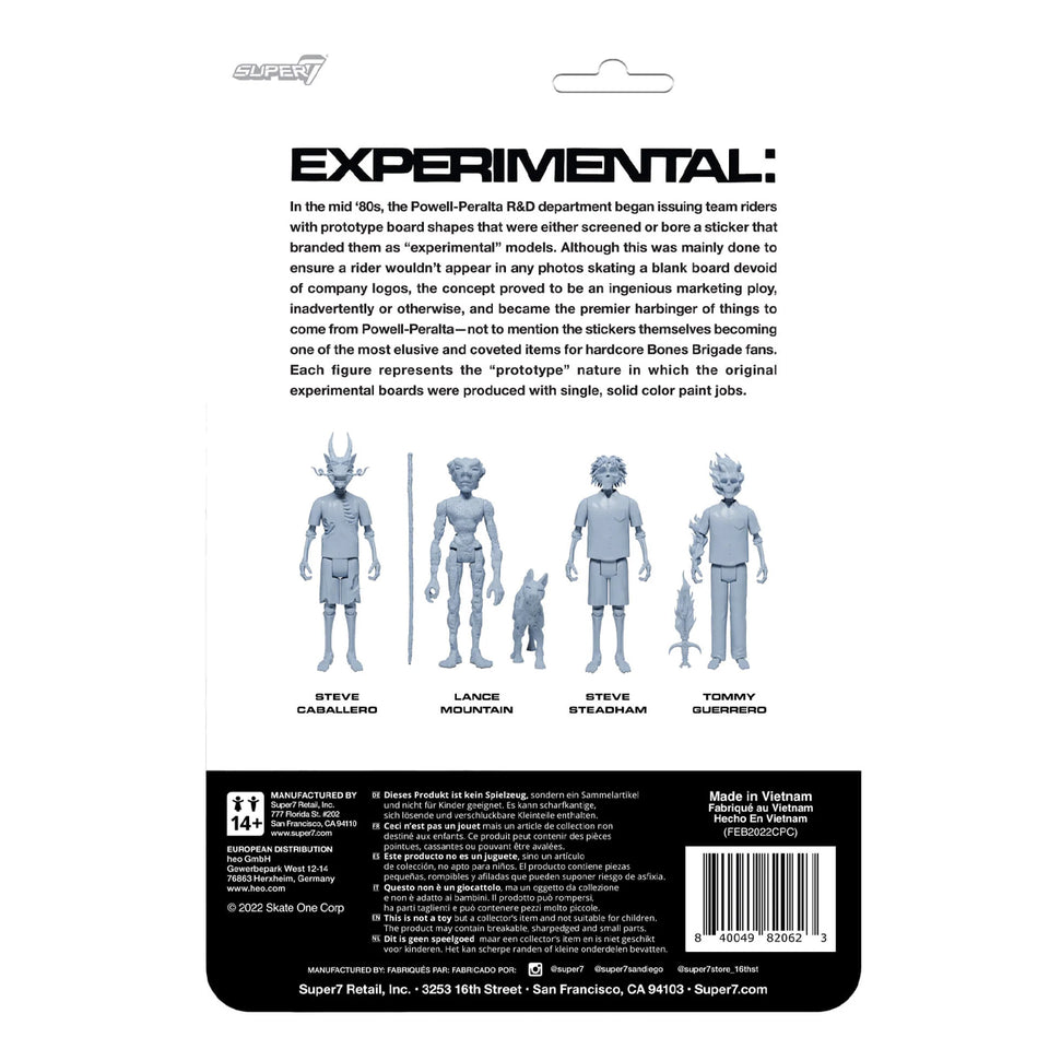 Super7 X Powell Peralta - Steve Deadham (Experimental) ReAction Figure