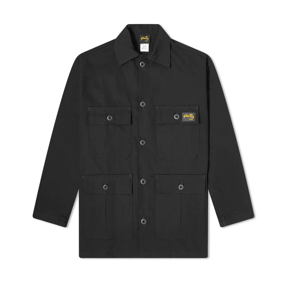 Stan Ray - 4 Pocket Ripstop Jacket - Black - #1903 J