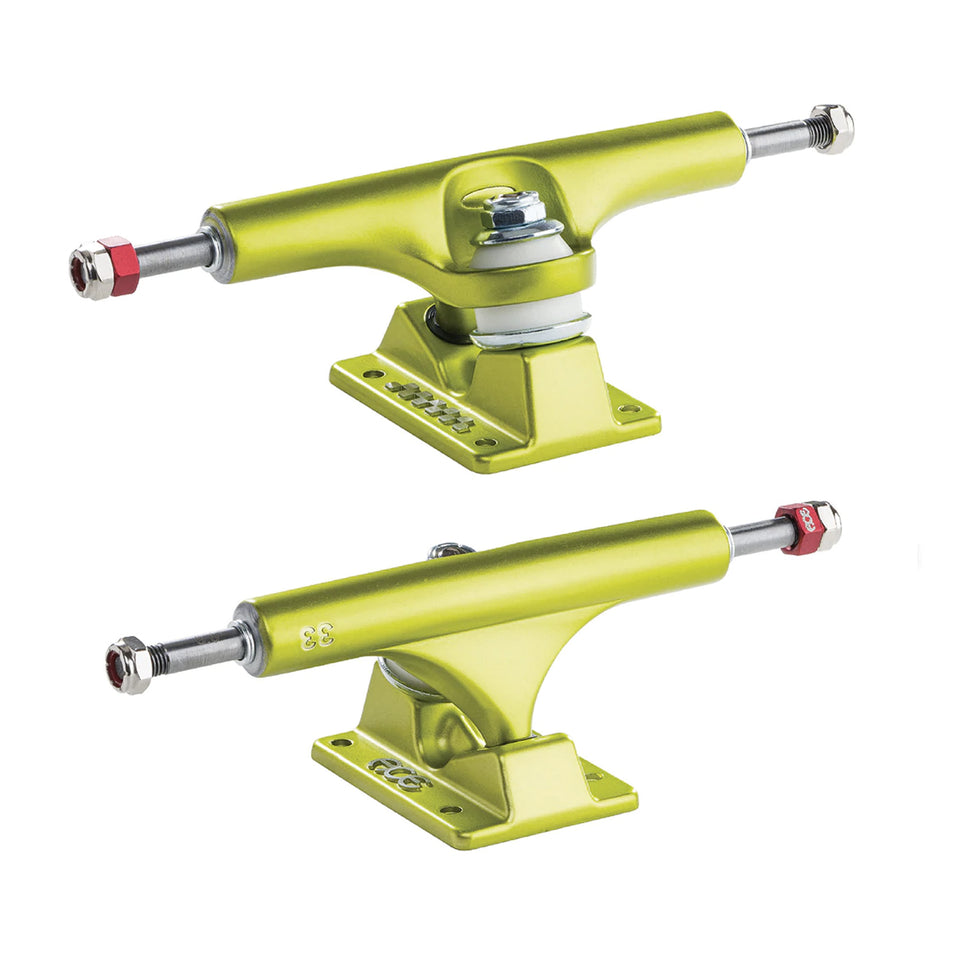 Ace Trucks MFG - AF1 Trucks - Satin Lime - 33 - 66