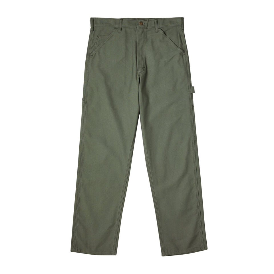 Stan Ray - 80s Painter Pant  - Olive Sateen - #3601