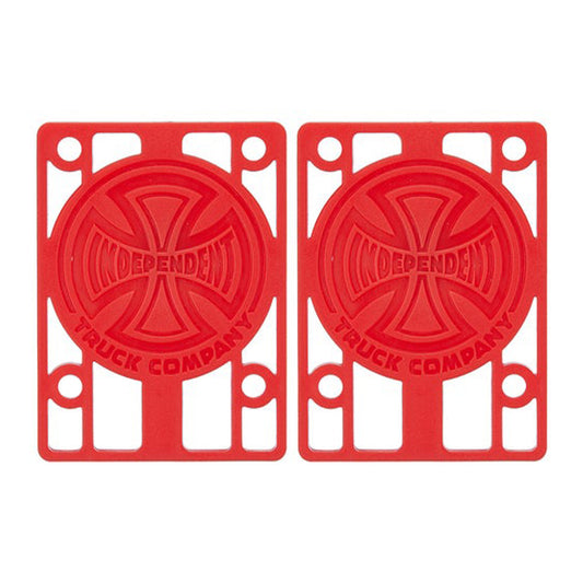 Indy Risers - Red Riser Pads - 1/8