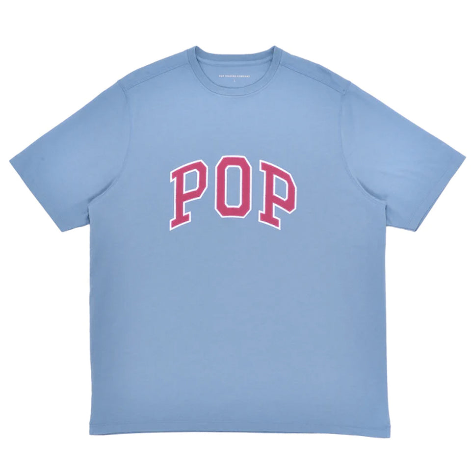 Pop Trading Company - Pop Arch Shirt - Blue Shadow