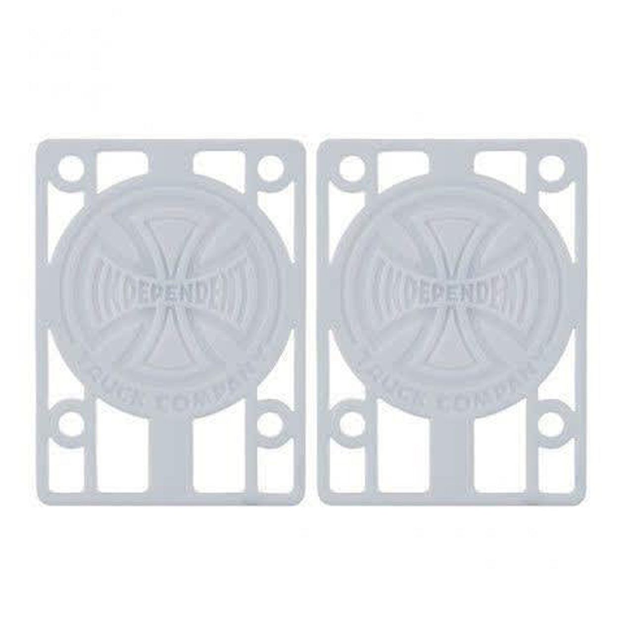 Indy Risers - White Riser Pads - 1/8